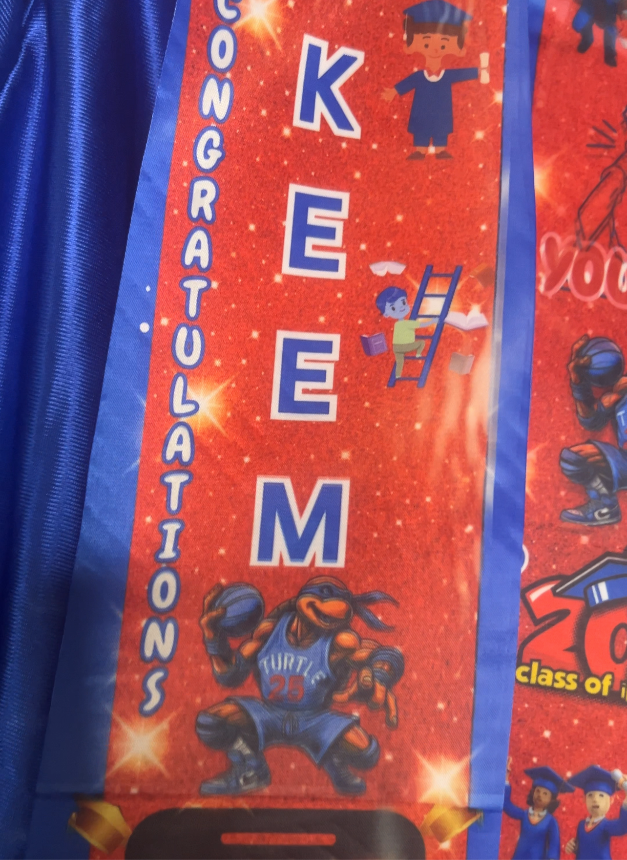๐ซ๐ฉโ๐Kids Kustum Graduation Stole