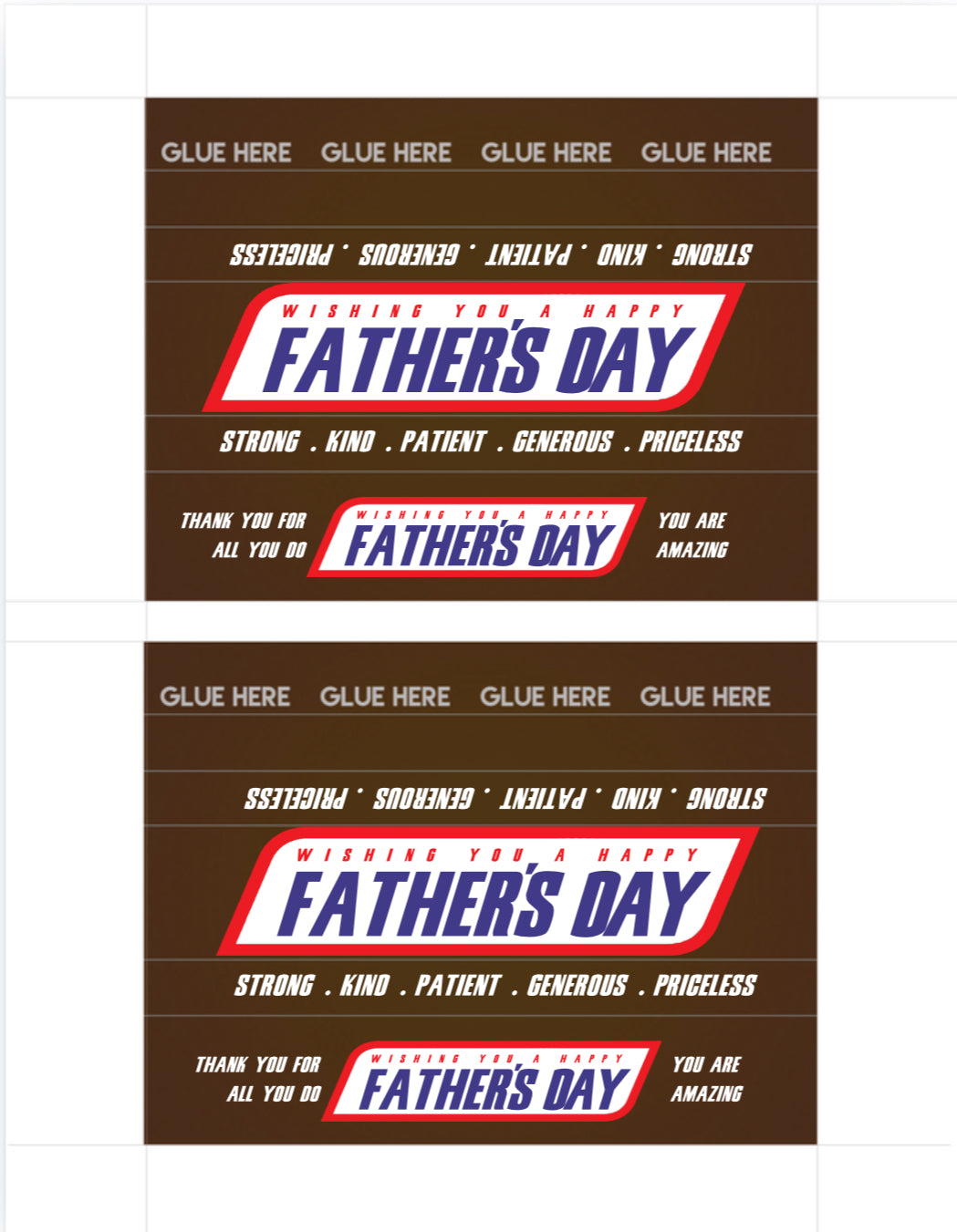 Fathers Day Templates