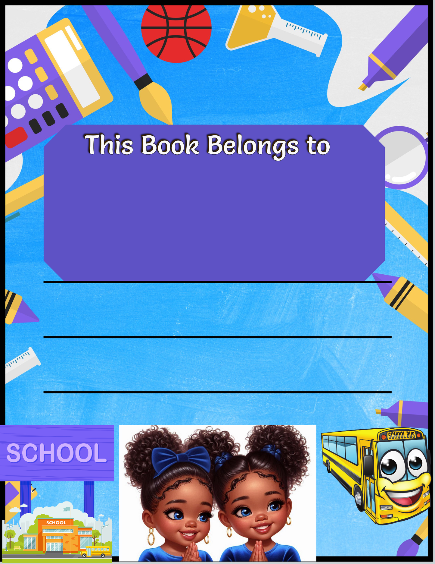 Back to School Activity Book | Kustum Dezines by Dee
