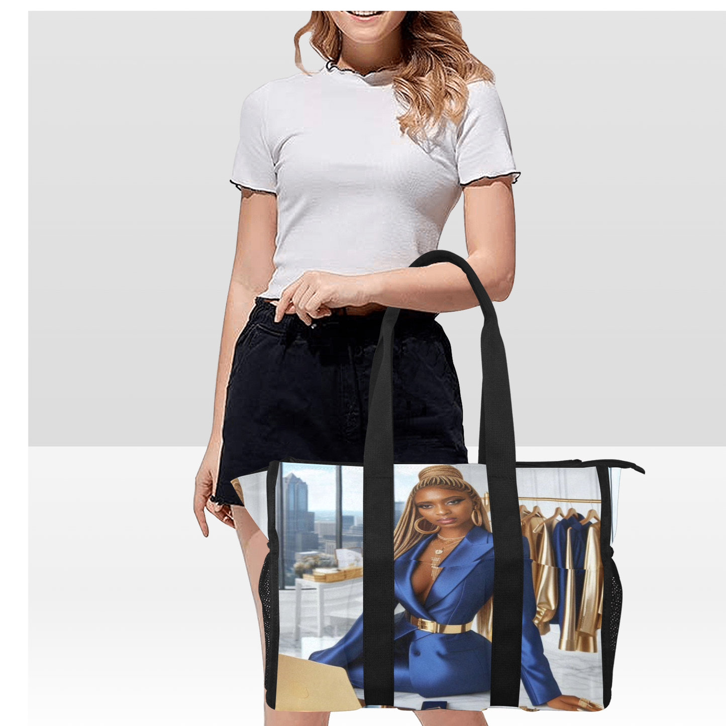 CUSTOMIZED NURSE TOTE BAG