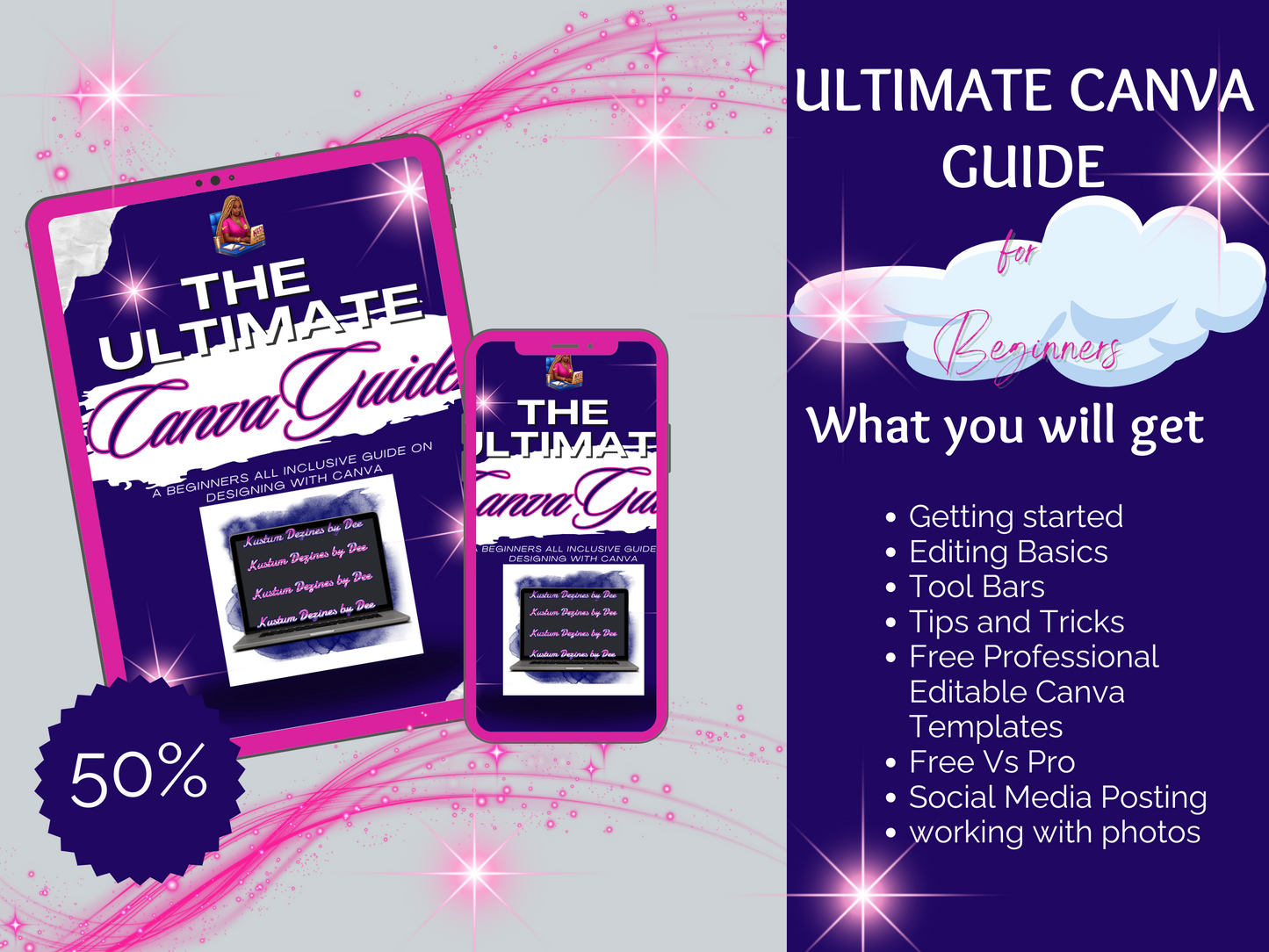 ๐ธ๐ฅ๏ธTHE ULTIMATE CANVA GUIDE FOR BEGINNERS