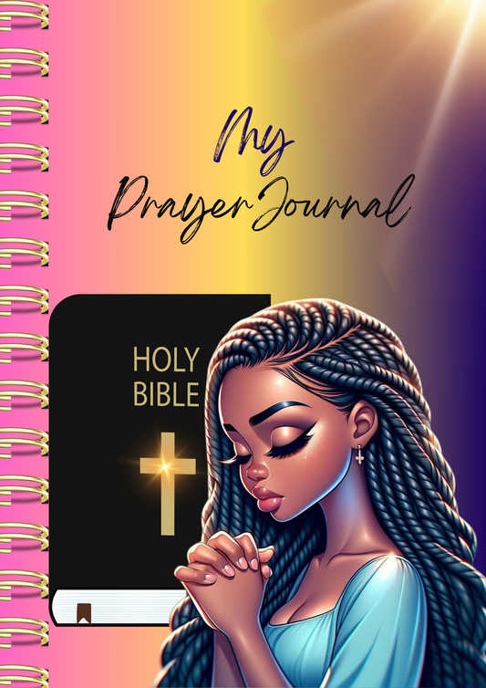 Prayer Journal, Easy done for you drag and drop