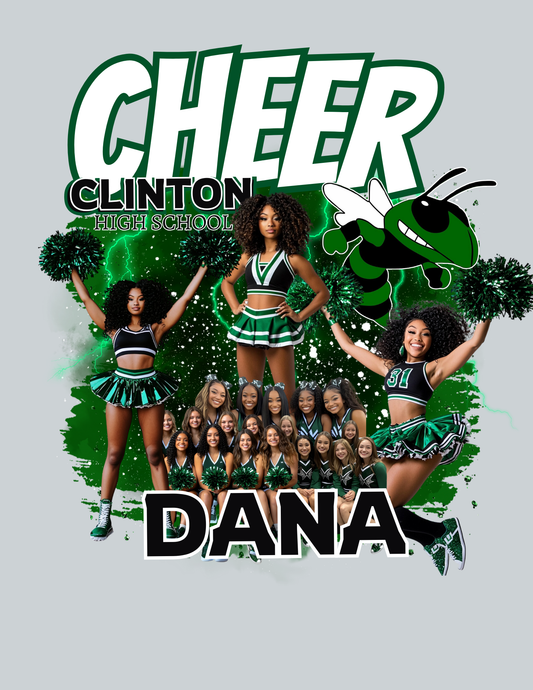 👧👧Cheer Bundle 15 PNG💻 Editable Templates. Easy Drag and drop instant Download