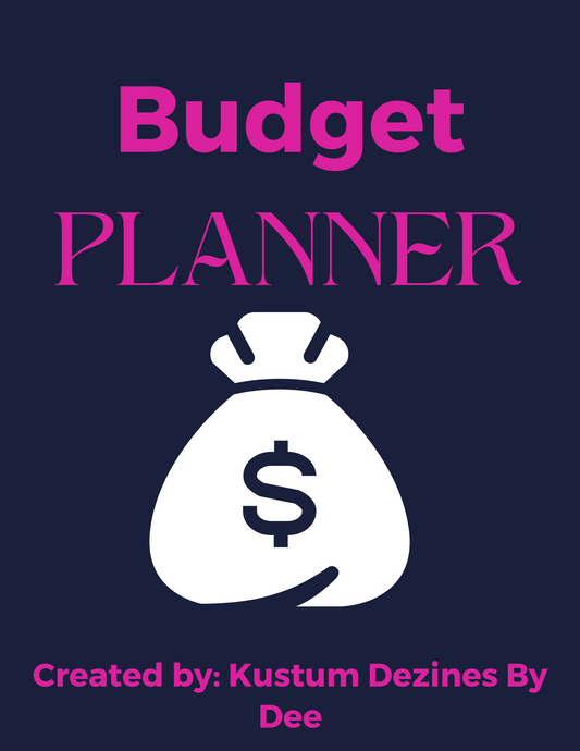 Ultimate Budget Planner Editable Book with PLU Rights