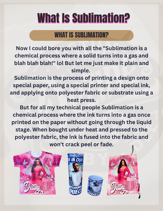 How to Sublimate for Beginners