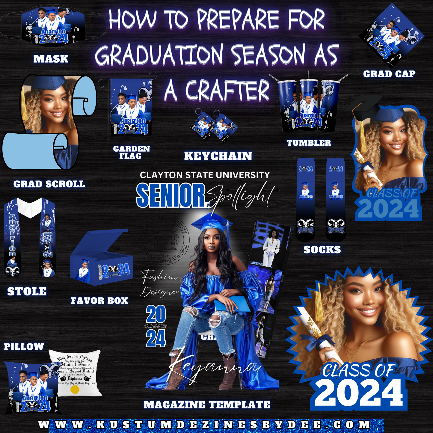 Graduation Editable Digital Starter Kit