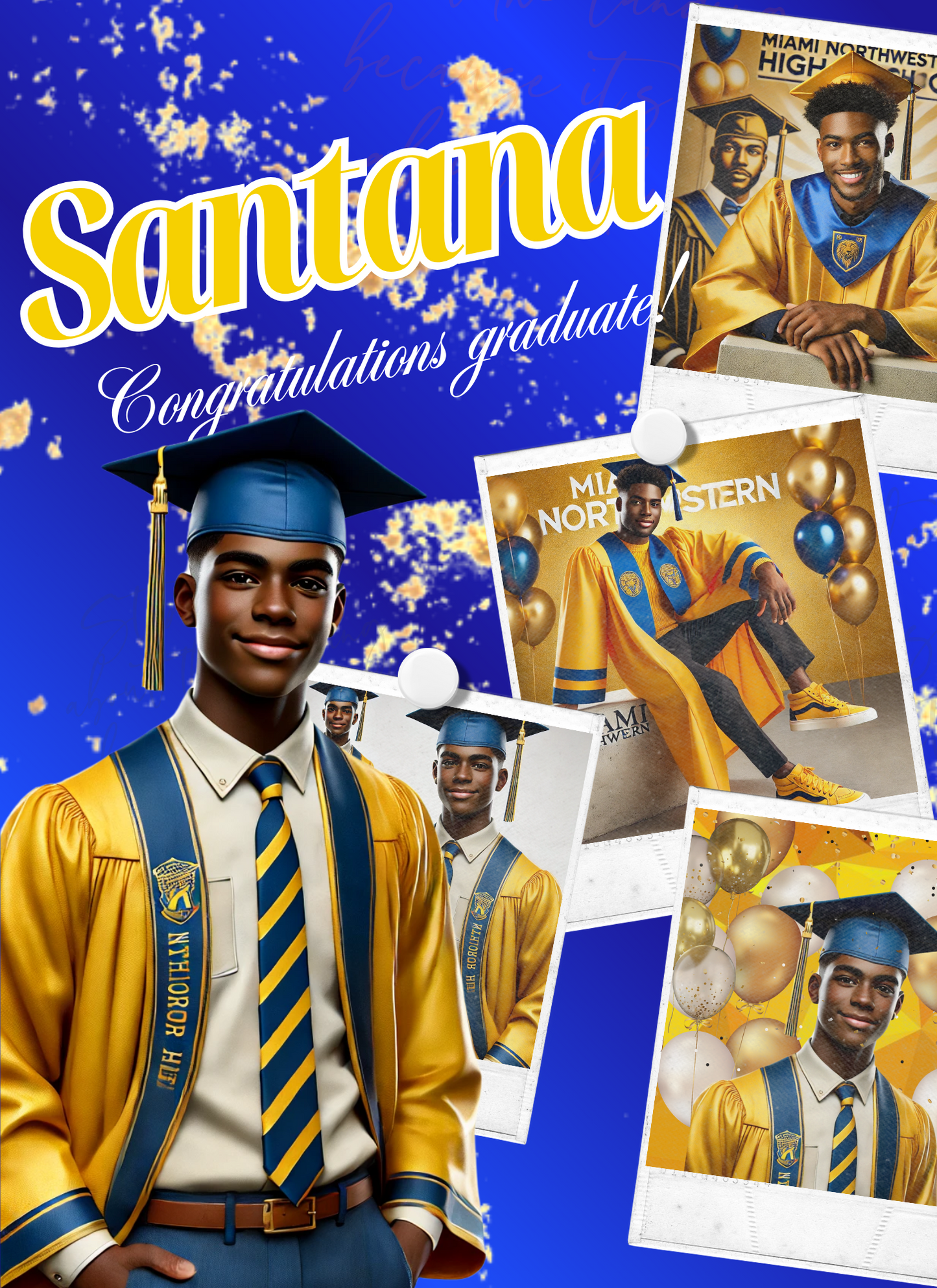 🔰⭐👩‍🎓MIAMI NORTHWESTERN GRADUATION KUSTUM ACTIVITY BOOK🎓
