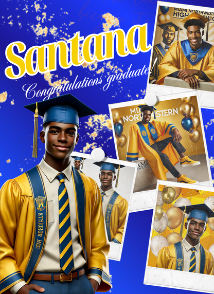 🔰⭐👩‍🎓MIAMI NORTHWESTERN GRADUATION KUSTUM ACTIVITY BOOK🎓