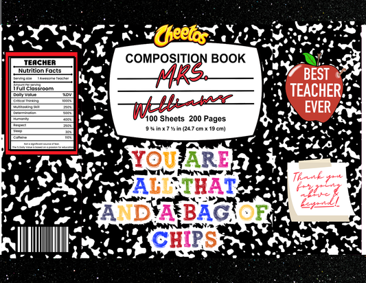 Teacher Appreciation Mock Up Bundle, Editable, drop and drag templates