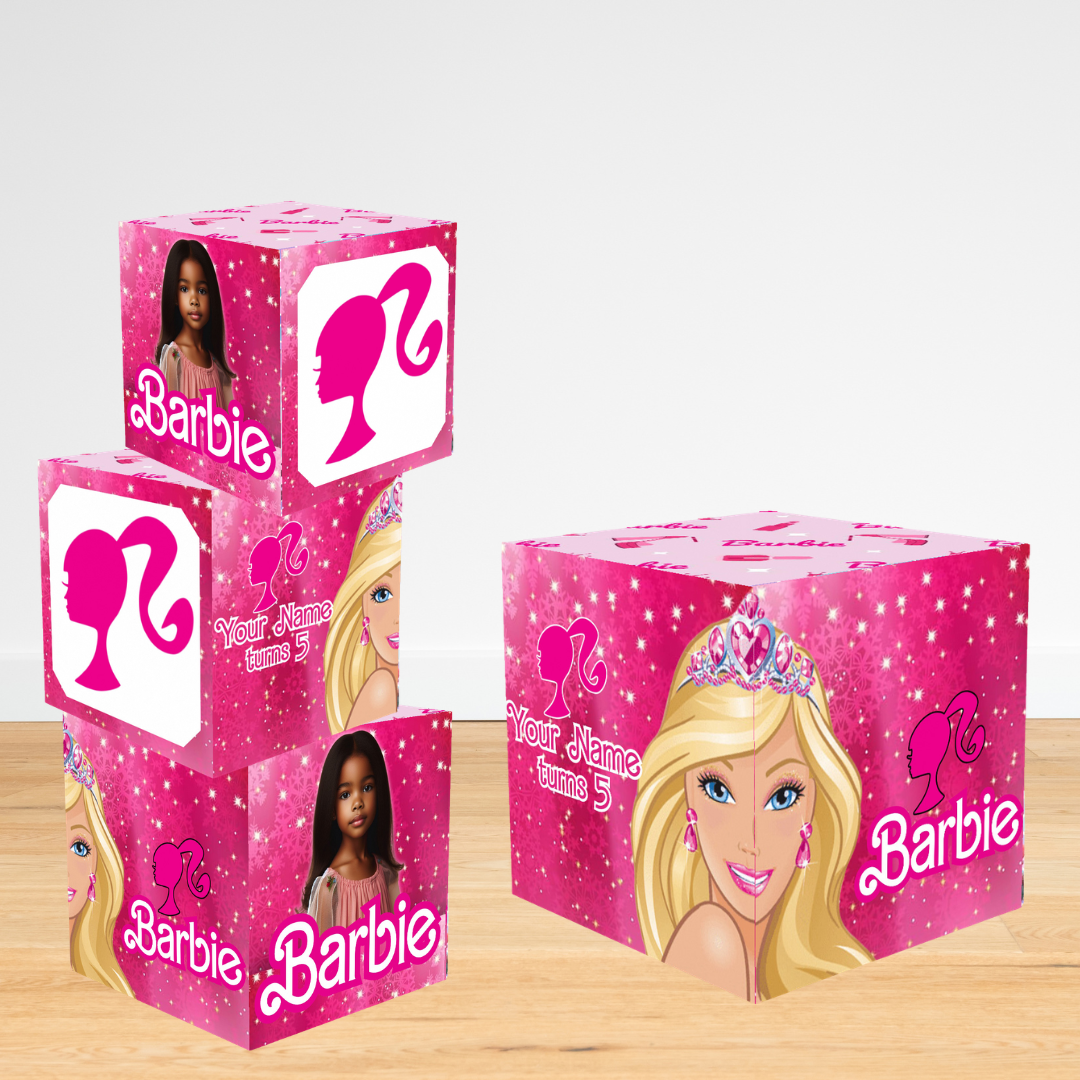 ✨ Barbie Mega Pink Luxury Party Template Bundle | Editable Canva Party Pack 🎀