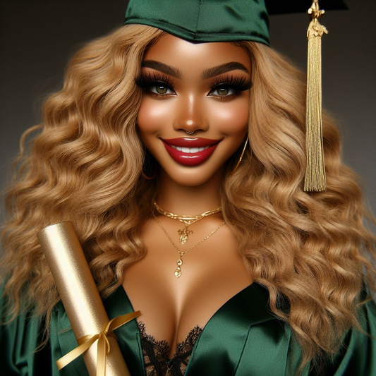 Single Graduation Female Digital Editable