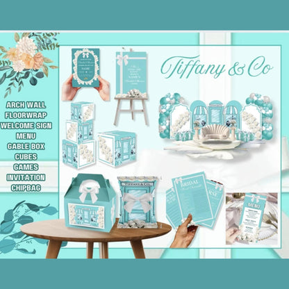 🍼Lux Baby Shower Templates Bundle with 15 different Themes
