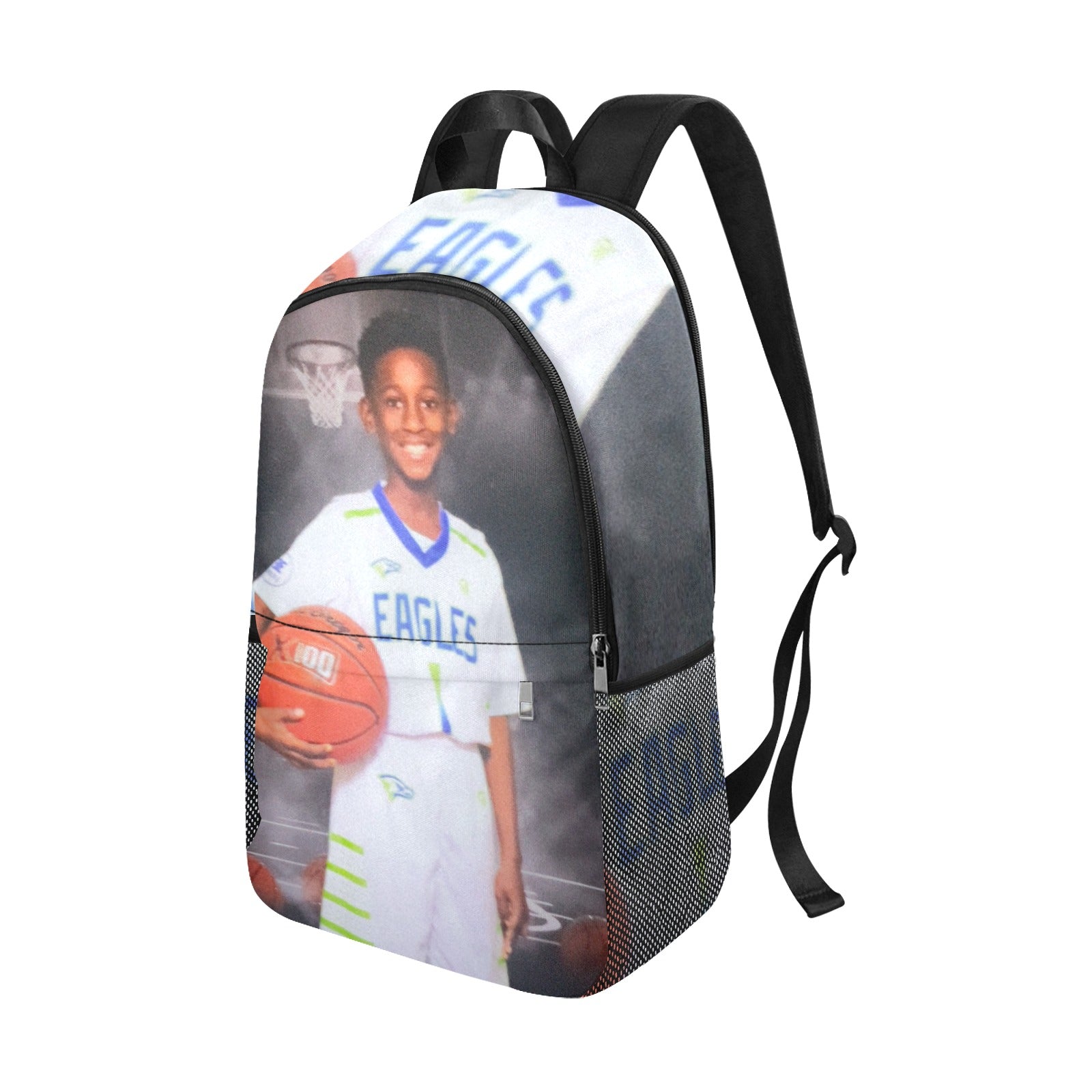 Customized Fabric Backpack |Mesh Fabric Backpack|Kustum Dezines by Dee